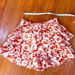 Xs American eagle floral mini skirt
